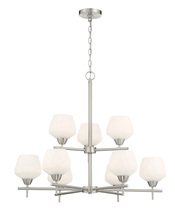 Minka-Lavery 2179-84 - Camrin - 9 Light Chandelier