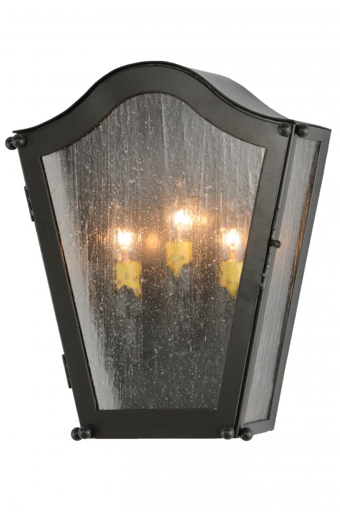 12" Wide Austin 3 Light Wall Sconce