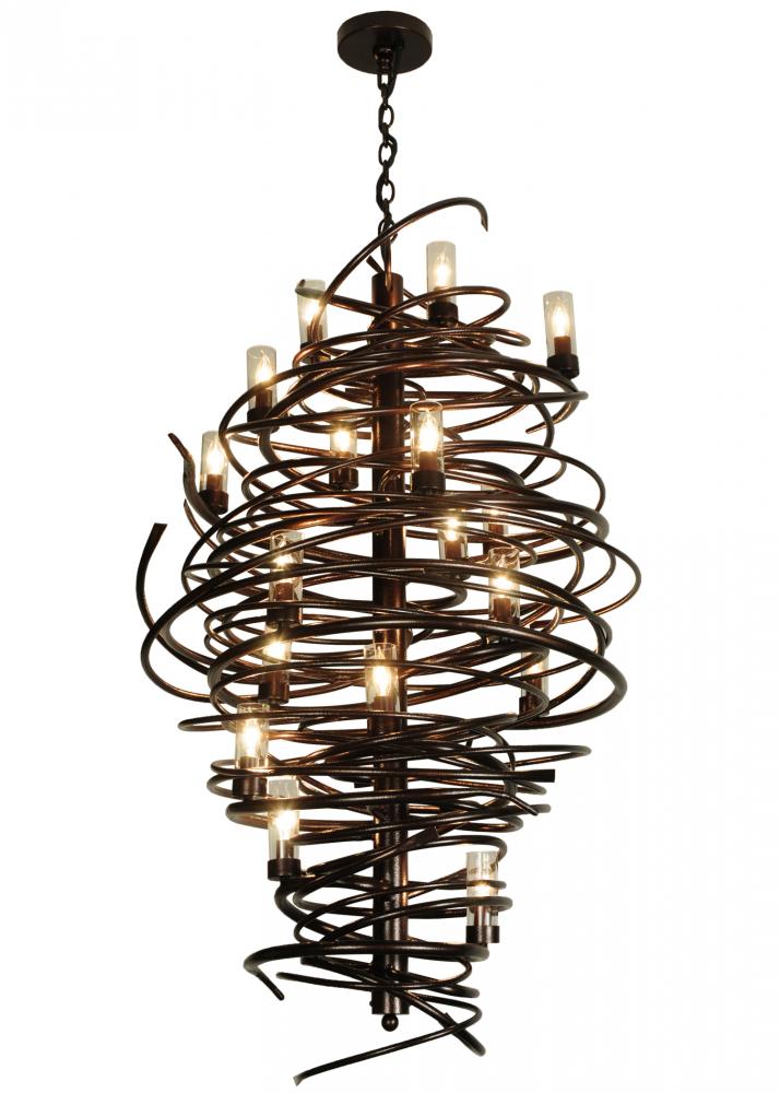 30"W Centric 18 LT Chandelier