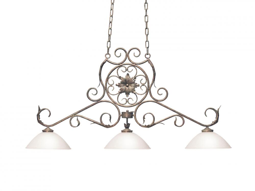 54" Wide Christabel Oblong Pendant