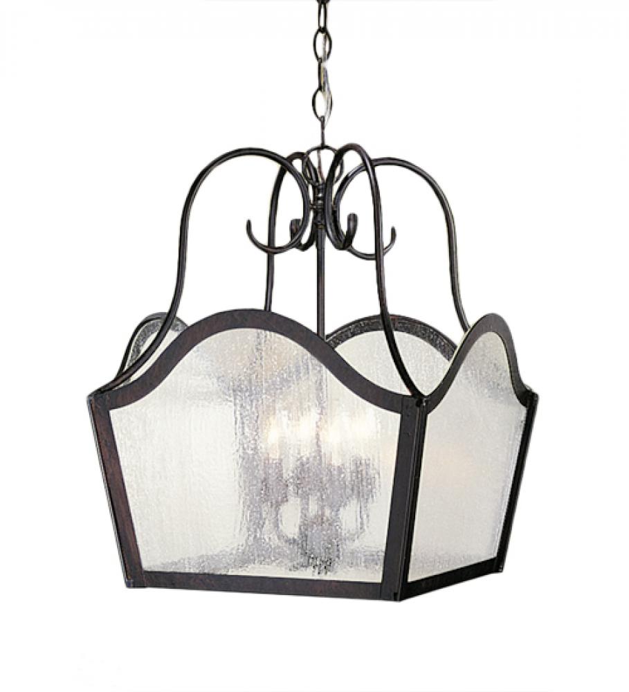 16" Wide Terena 4 Light Pendant