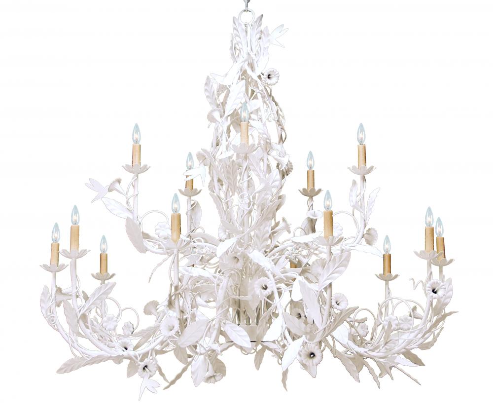 60" Wide Le Printemps 15 Light Chandelier