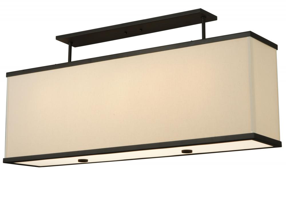 42.5"L Quadrato Lounge Oblong Pendant