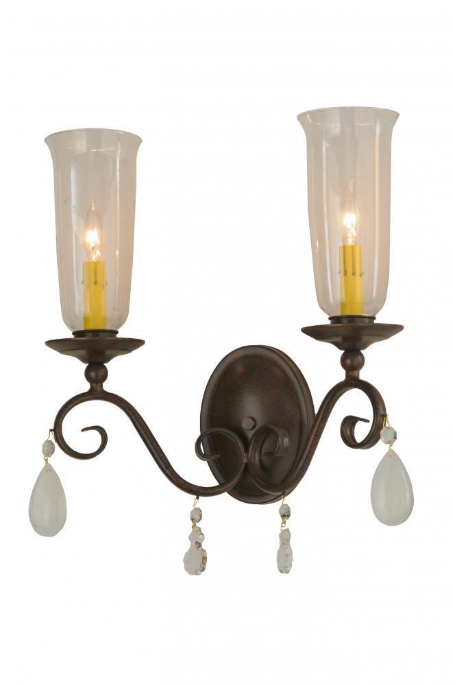 16"W Wallis 2 LT Wall Sconce