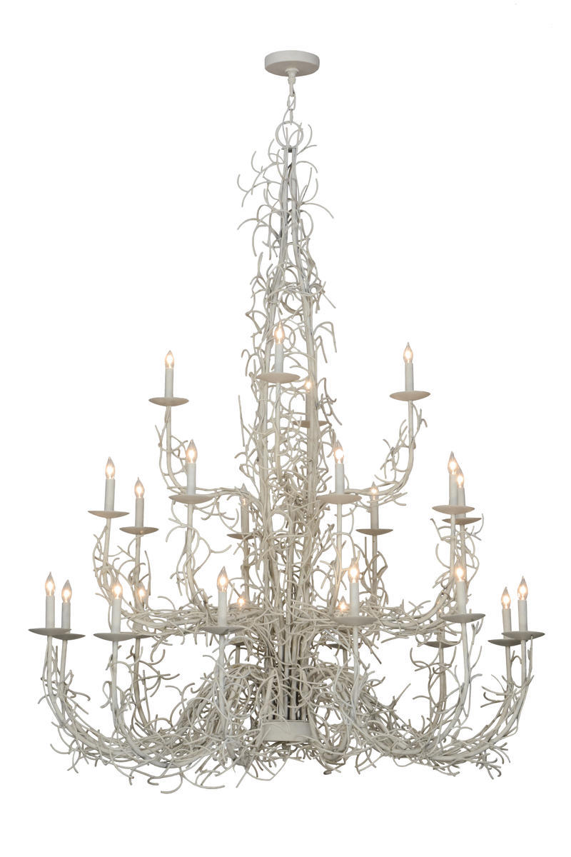 54"W Twigs 24 LT Chandelier