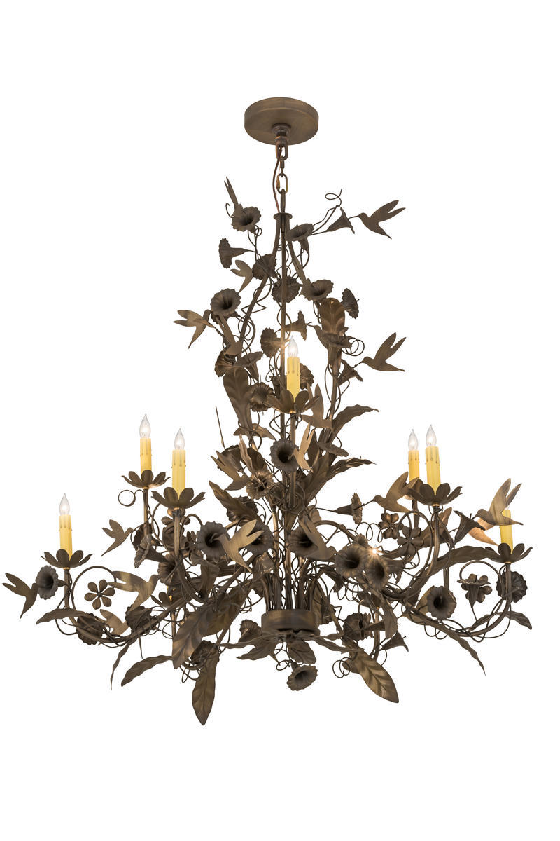 36"W Le Printemps 9 LT Chandelier