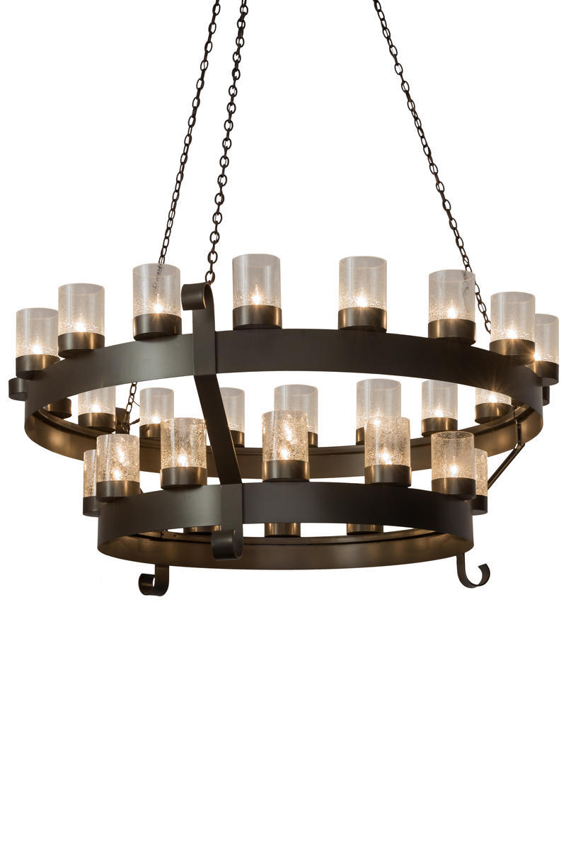 72" Wide Barnstable 30 Light Two Tier Chandelier