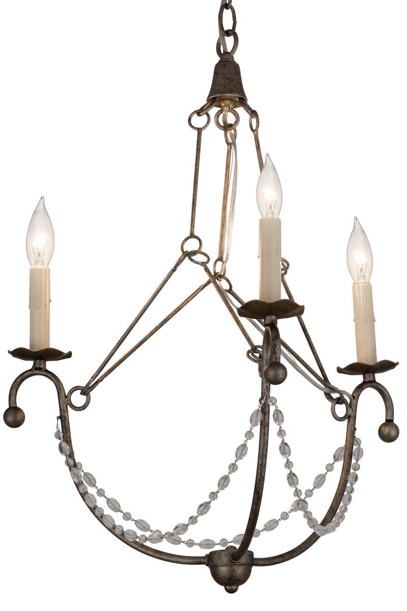 22"W Kaitlynn 3 LT Chandelier