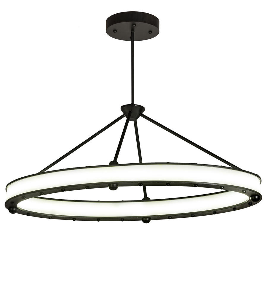 42"L Anillo Gemini Oblong Pendant