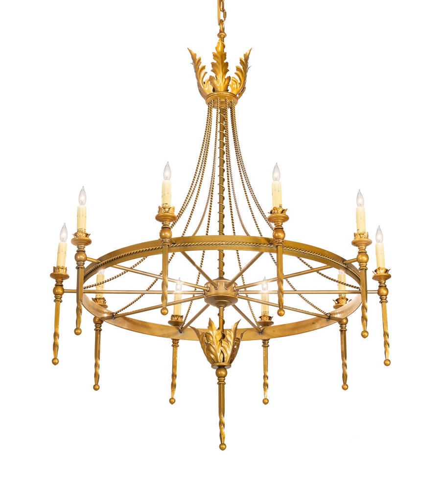 36" Wide Amaury 10 Light Chandelier