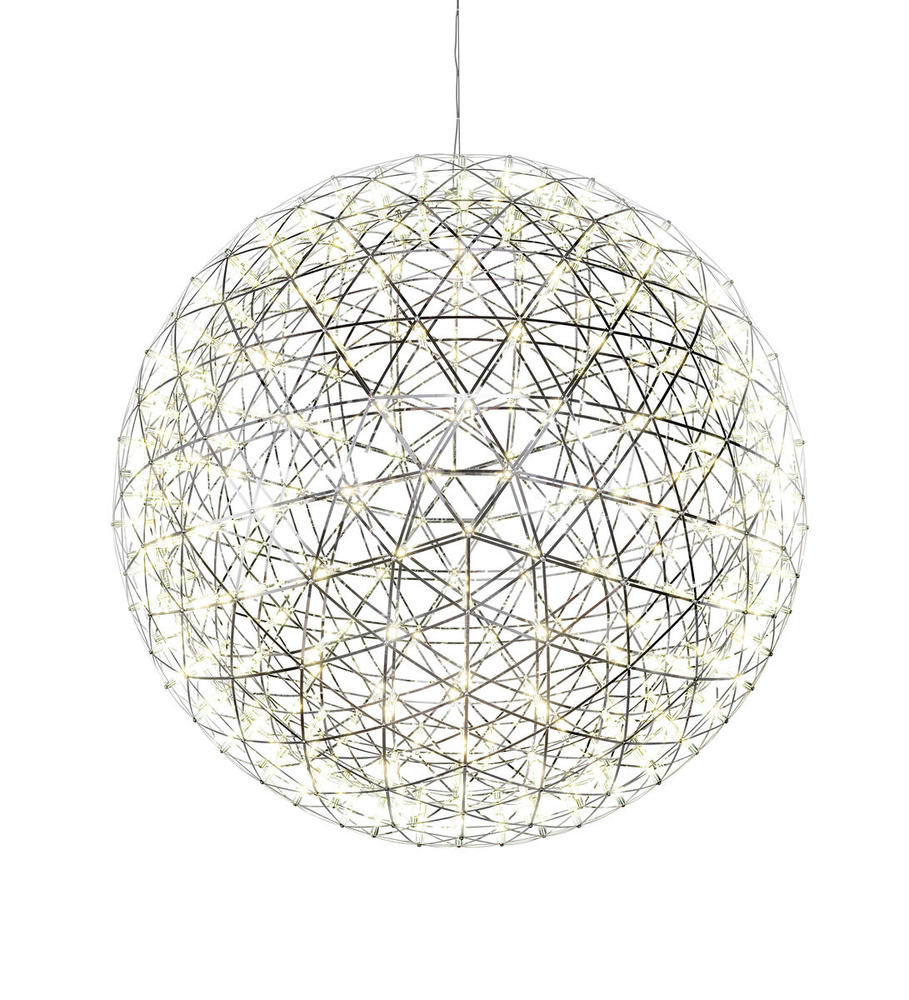 35" Wide Geosphere Pendant