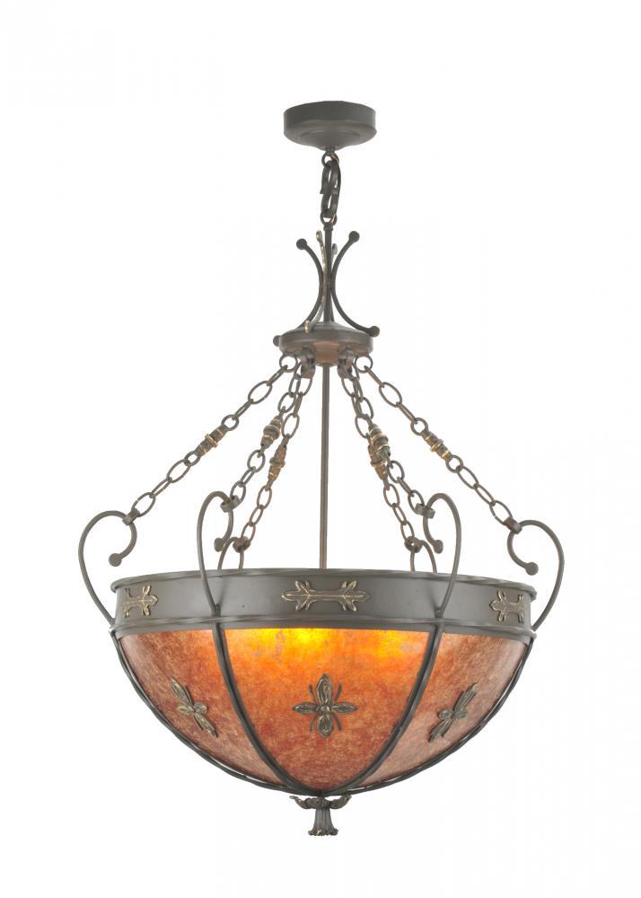 26" Wide Old London Inverted Pendant