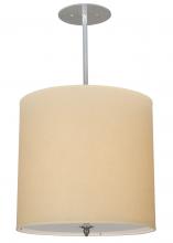 2nd Avenue Designs White 113849 - 18"W Cilindro Beige Textrene Pendant