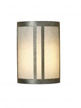 2nd Avenue Designs White 117158 - 8" Wide Taurean Wall Sconce