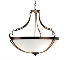 2nd Avenue Designs White 117721 - 28" Wide Focus Inverted Pendant