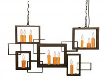 2nd Avenue Designs White 119777 - 48" Long Kai Chandelier