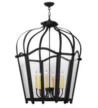 2nd Avenue Designs White 124809 - 32"W Citadel 6 Light Pendant