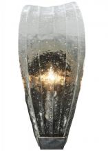 2nd Avenue Designs White 131654 - 5.75"W Metro Fusion Crystal Clear Glass Wall Sconce