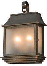 2nd Avenue Designs White 147471 - 10" Wide Bastille Lantern Wall Sconce