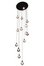 2nd Avenue Designs White 171527 - 34"W Bola 14 LT Cascading Pendant