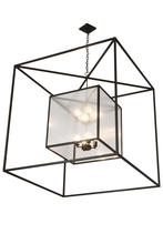 2nd Avenue Designs White 179884 - 48"Sq Kitzi Box Pendant