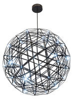 2nd Avenue Designs White 189746 - 44"W Geosphere 32 LT Pendant