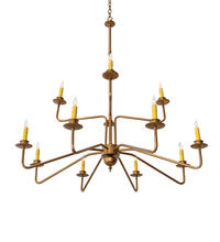 2nd Avenue Designs White 220461 - 42" Wide Yanis 12 Light Two Tier Chandelier