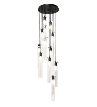 2nd Avenue Designs White 220696 - 16" Wide Cilindro 12 Light Cascading Pendant