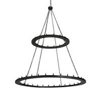 2nd Avenue Designs White 236362 - 84" Wide Loxley 48 Light Two Tier Chandelier