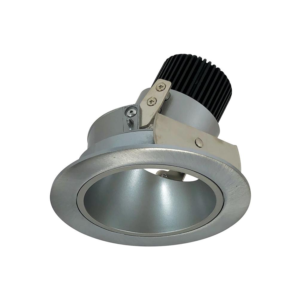 4" Iolite LED Round Adjustable Deep Reflector, 1000lm / 14W, 3500K, Natural Metal Reflector /