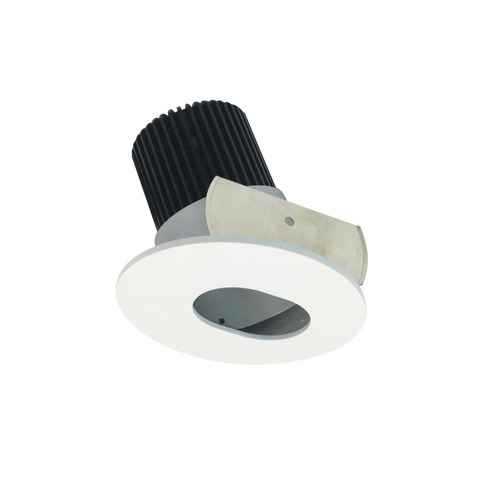 2" Iolite LED Round Adjustable Slot Aperture, 10-Degree Optic, 800lm / 12W, 3500K, Matte Powder