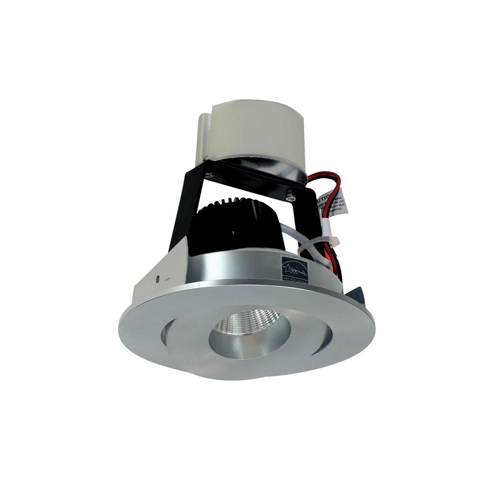 4" Iolite LED Round Adjustable Gimbal Retrofit, 800lm / 14W, 5000K, Natural Metal Finish