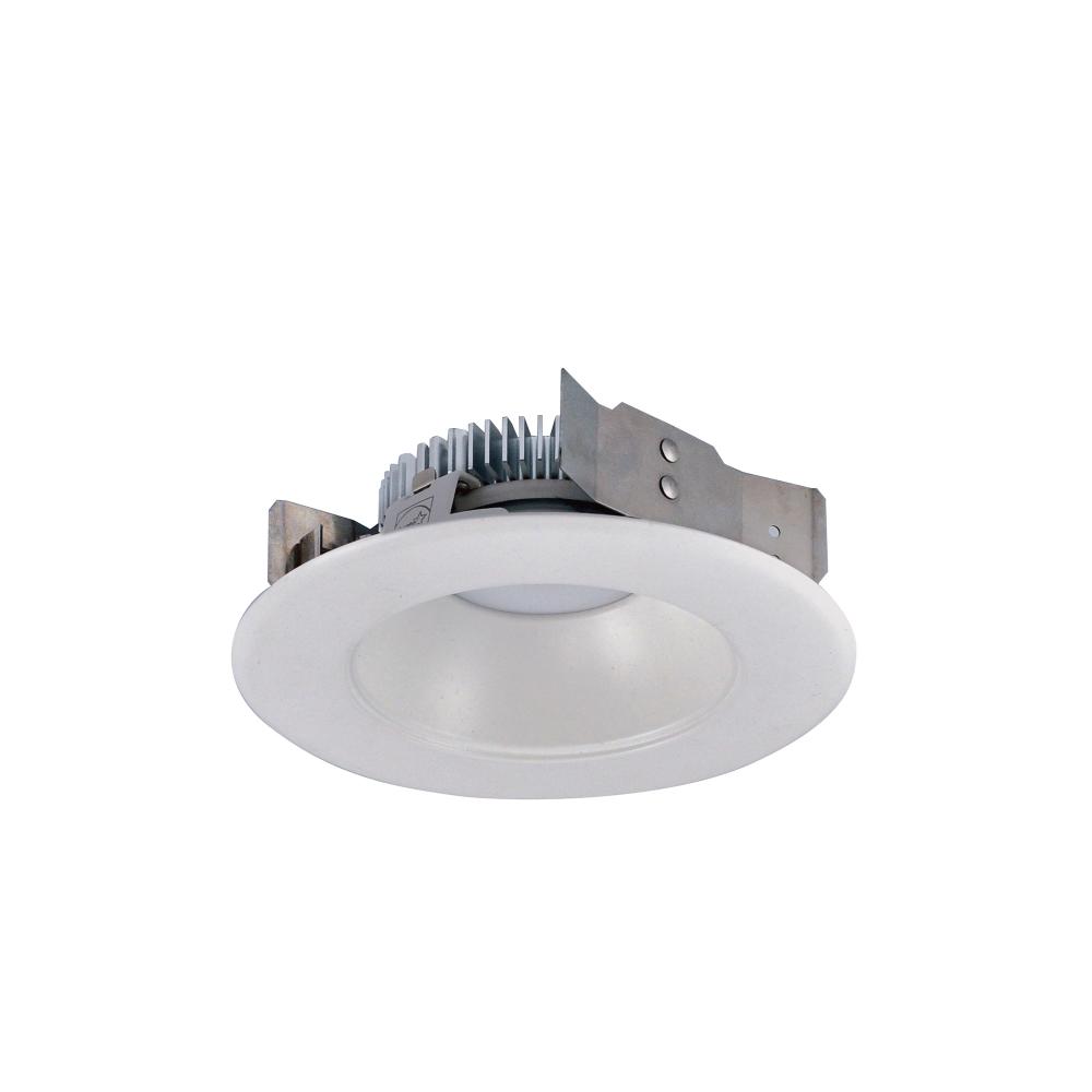 4" Cobalt Shallow High Lumen LED Trim, Round Reflector, 850lm, 3000K, White