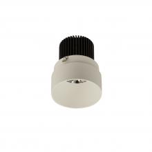 Nora NIO-2RTLNDC30QWW - 2" Iolite LED Round Trimless Downlight, 10-Degree Optic, 800lm / 12W, 3000K, White Finish