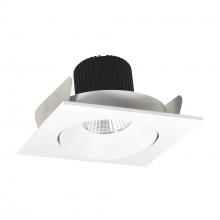 Nora NIO-4SCCDXMPW/HL - 4" Iolite LED Square Adjustable Cone Reflector, 1500lm/2000lm/2500lm (varies by housing),