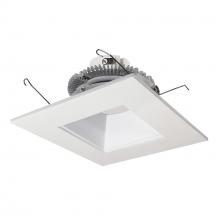 Nora NLCBC2-656TWWW/10 - 6" Cobalt Click Square Retrofit Reflector with Square Aperture, 1000lm / 13.5W, Selectable CCT,