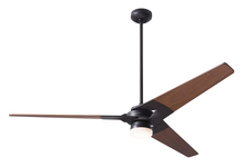 Modern Fan Co. TOR-DB-62-MG-271-002 - Torsion Fan; Dark Bronze Finish; 62" Mahogany Blades; 17W LED; Fan Speed and Light Control (3-wi