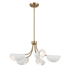 Kichler 52558CPZWH - Chandelier/Semi Flush 5Lt