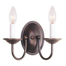 Livex Lighting 4152-07 - 2 Light Bronze Wall Sconce