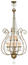 Livex Lighting 51911-36 - 6 Light + 3 Light EB Foyer Chandelier