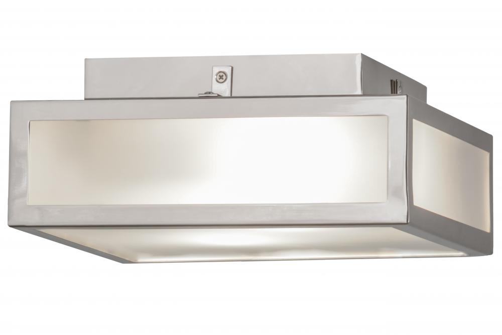 12"Sq Quadrato Flushmount