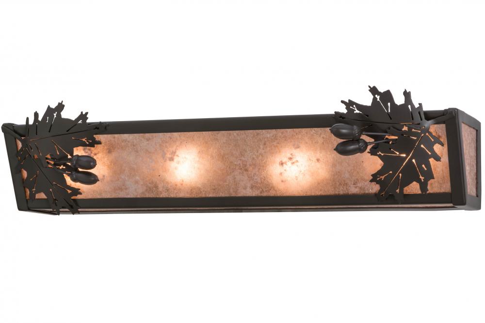 24"W Oak Leaf & Acorn Vanity Light