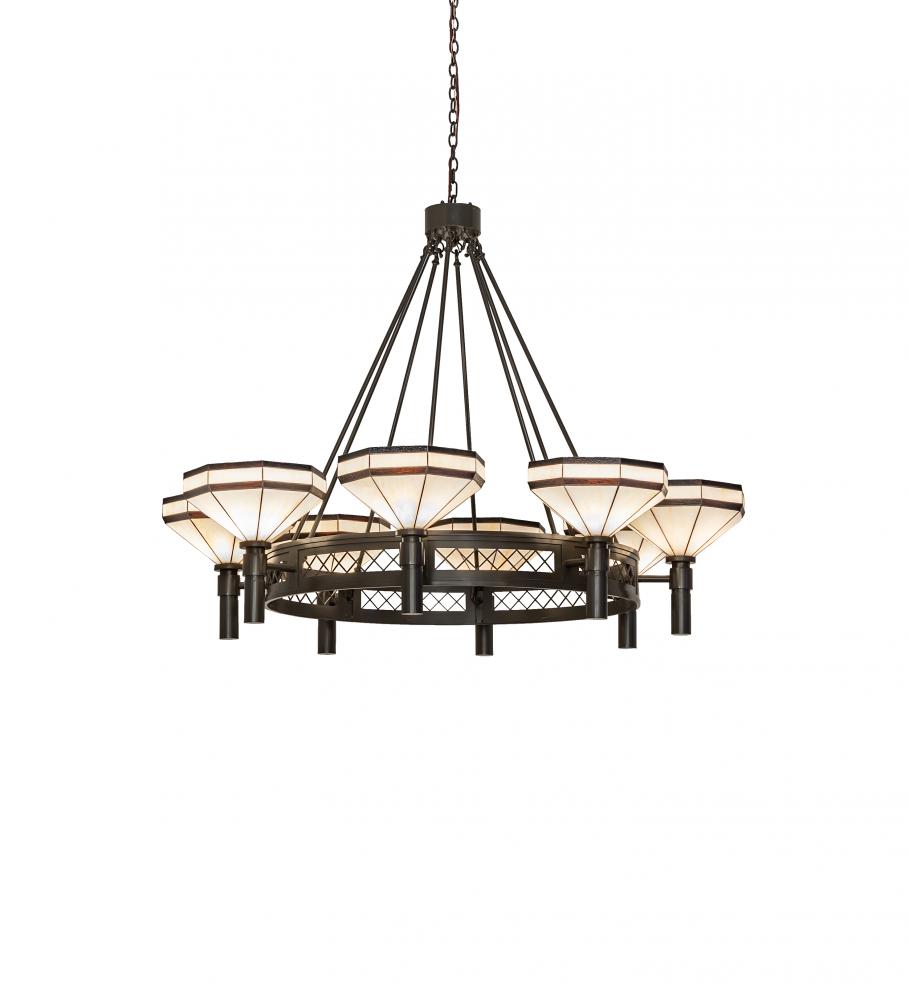 60" Wide Topridge 8 Light Chandelier