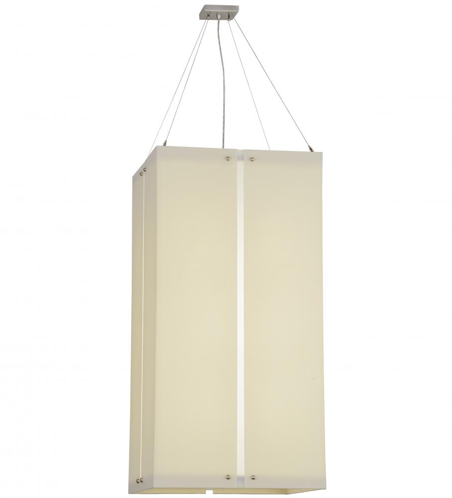 22" Square Quadrato Linne Pendant