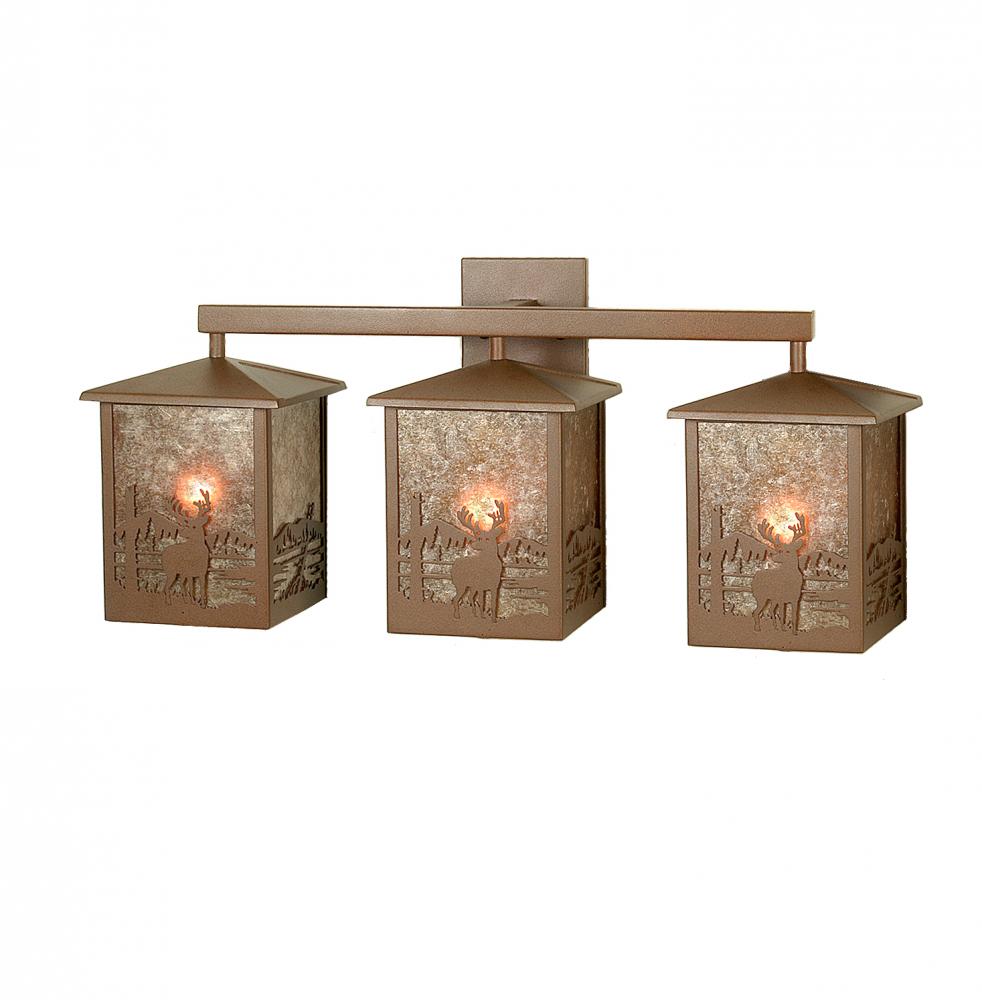 27" Wide Deer Creek 3 Light Vanity Light