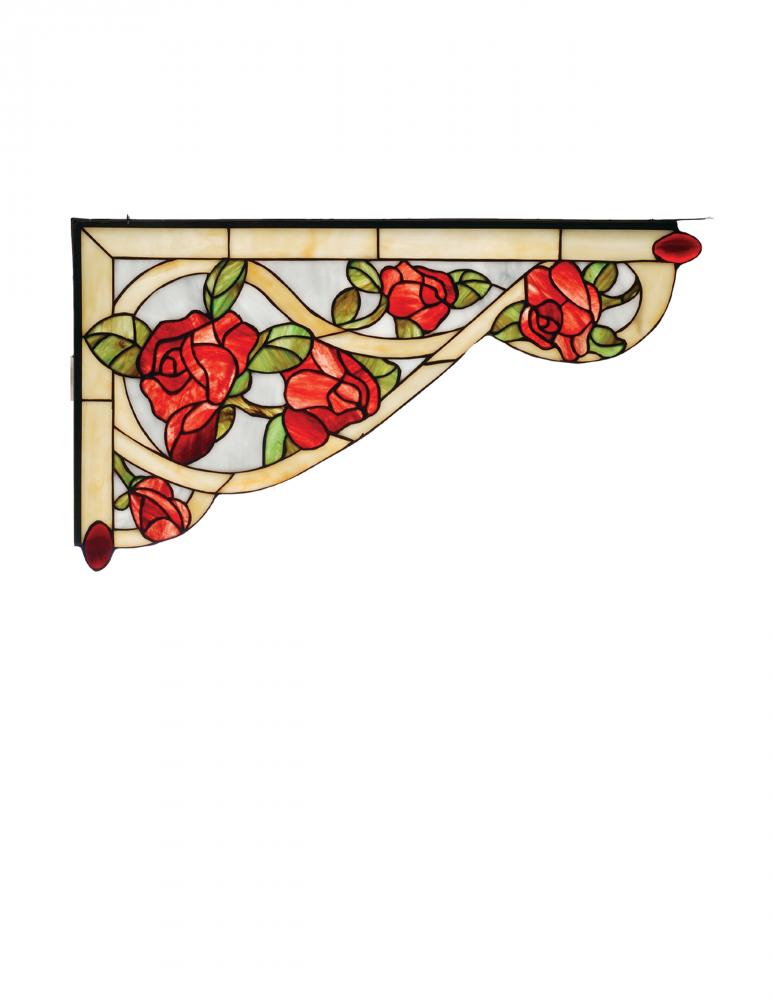 23"W X 13"H Bed of Roses Left Corner Bracket