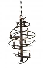 Meyda Blue 117122 - 18" Wide Cyclone 9 Light Chandelier