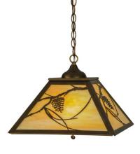 Meyda Blue 118569 - 16"Sq Whispering Pines Pendant