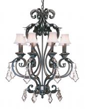 Meyda Blue 120430 - 28" Wide Josephine 8 Light Chandelier