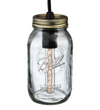 Meyda Blue 120889 - 3.75" Wide Mason Jar Mini Pendant